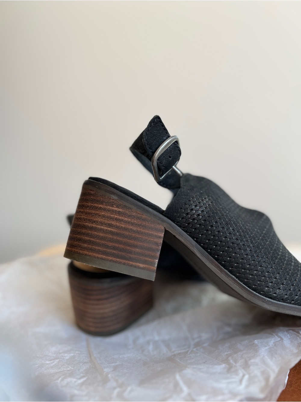 Lucky Brand / Slingback Block Heel Mules - Picture 4 of 6